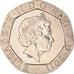 Coin, Great Britain, Elizabeth II, 20 Pence, 2011, AU(55-58), Copper-nickel
