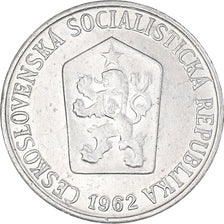 Coin, Czechoslovakia, Haler, 1962, MS(60-62), Aluminum, KM:51