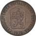 Moneda, Checoslovaquia, 50 Haleru, 1970, MBC+, Bronce, KM:55.1
