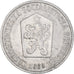 Munten, Tsjecho-Slowakije, 10 Haleru, 1969, FR+, Aluminium, KM:49.1
