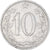 Moneta, Cecoslovacchia, 10 Haleru, 1969, MB+, Alluminio, KM:49.1