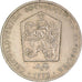 Münze, Tschechoslowakei, 2 Koruny, 1972, SS+, Kupfer-Nickel, KM:75