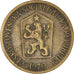 Münze, Tschechoslowakei, Koruna, 1970, S+, Aluminum-Bronze, KM:50