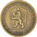 Moneta, Cecoslovacchia, Koruna, 1969, BB, Alluminio-bronzo, KM:50