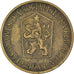Moneda, Checoslovaquia, Koruna, 1971, MBC, Aluminio - bronce, KM:50