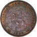 Coin, Netherlands, Wilhelmina I, 1/2 Cent, 1938, MS(60-62), Bronze, KM:138