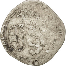 Paesi Bassi Spagnoli, BRABANT, Escalin, 1624, Brabant, MB, Argento, KM:52.3