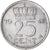 Coin, Netherlands, Wilhelmina I, 25 Cents, 1948, EF(40-45), Nickel, KM:178