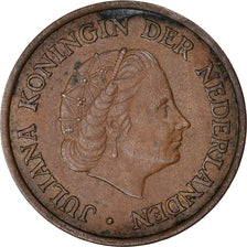 Coin, Netherlands, Juliana, 5 Cents, 1962, EF(40-45), Bronze, KM:181