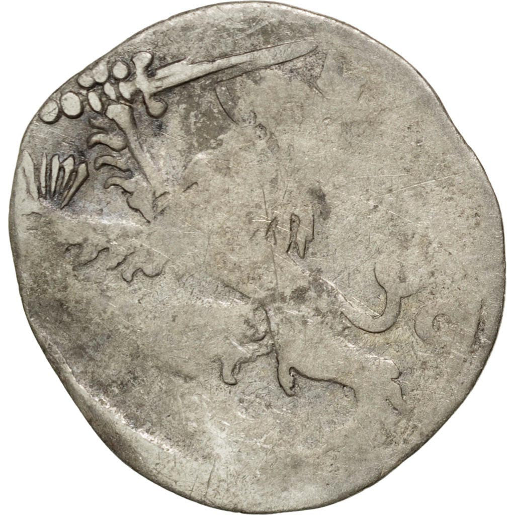 NETHERLANDS, 2 Stuiver, 1617, KM #29, VF(20-25), Silver, 1.17