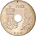 Moneta, Danimarca, Margrethe II, 25 Öre, 1982, Copenhagen, SPL-, Rame-nichel