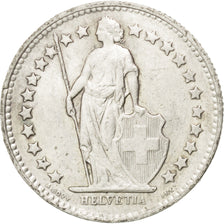 Coin, Switzerland, 1/2 Franc, 1952, Bern, AU(50-53), Silver, KM:23