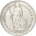 Munten, Zwitserland, 1/2 Franc, 1952, Bern, ZF+, Zilver, KM:23
