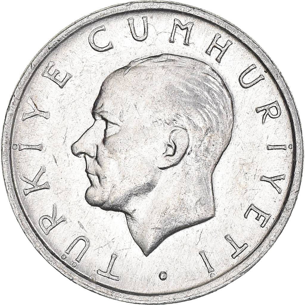 Coin, Turkey, Lira, 1982, AU(50-53), Aluminum, KM:990