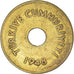Coin, Turkey, 2-1/2 Kurus, 1948, VF(30-35), Brass, KM:885