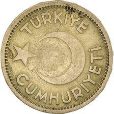 Coin, Turkey, 25 Kurus, 1944, EF(40-45), Nickel-Bronze, KM:880