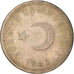 Coin, Turkey, 50 Kurus, 1947, EF(40-45), Silver, KM:882