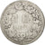 Munten, Zwitserland, Franc, 1877, Bern, ZG, Zilver, KM:24