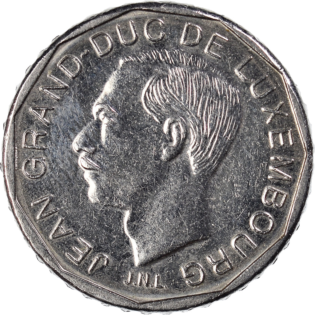 Coin, Luxembourg, Jean, 50 Francs, 1989, EF(40-45), Nickel, KM:66