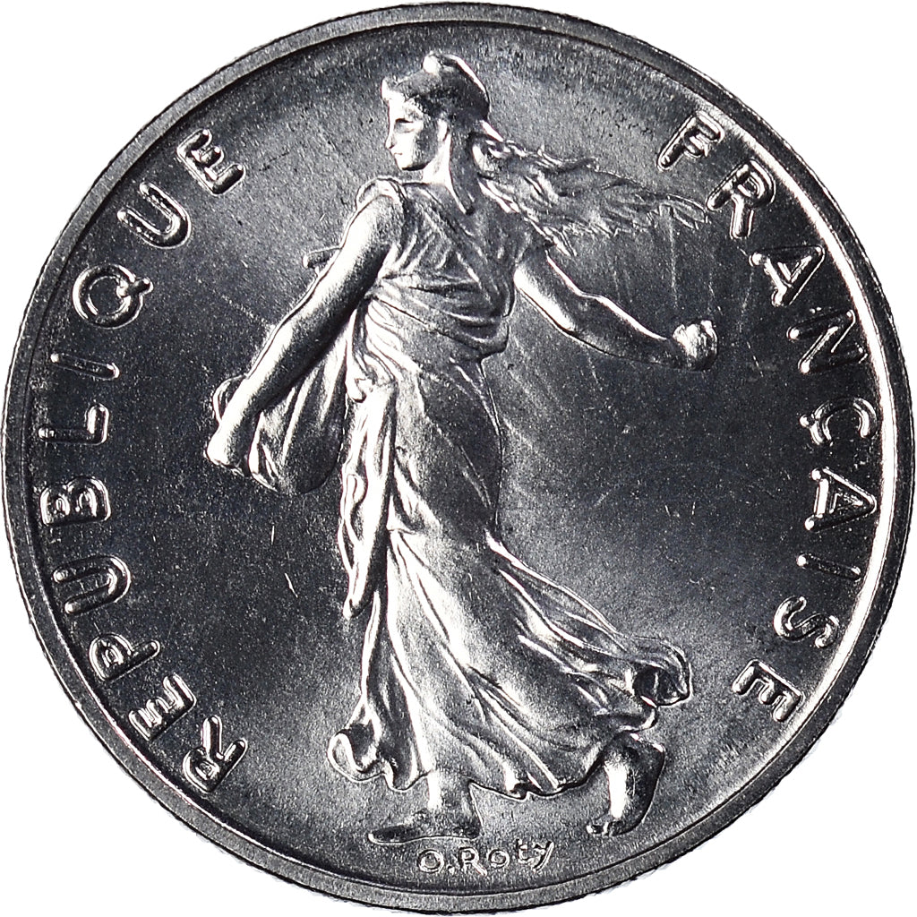 Coin, France, Semeuse, 1/2 Franc, 1981, Paris, FDC, MS(65-70), Nickel, KM:931.1