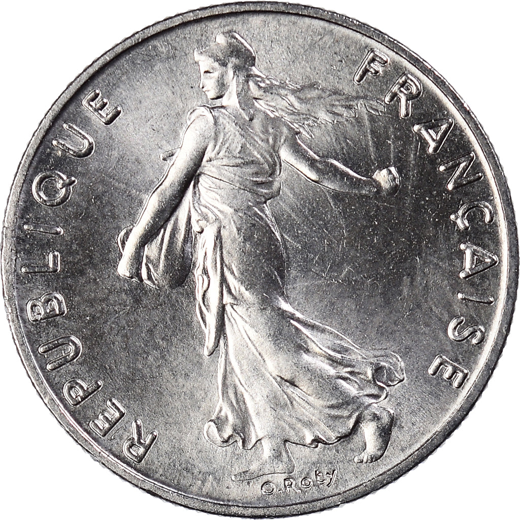 Monnaie, France, Semeuse, 1/2 Franc, 1998, BU, FDC, Nickel, KM:931.2