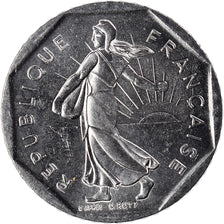 Coin, France, Semeuse, 2 Francs, 1989, FDC, MS(65-70), Nickel, KM:942.1