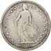 Coin, Switzerland, 2 Francs, 1879, Bern, VF(20-25), Silver, KM:21