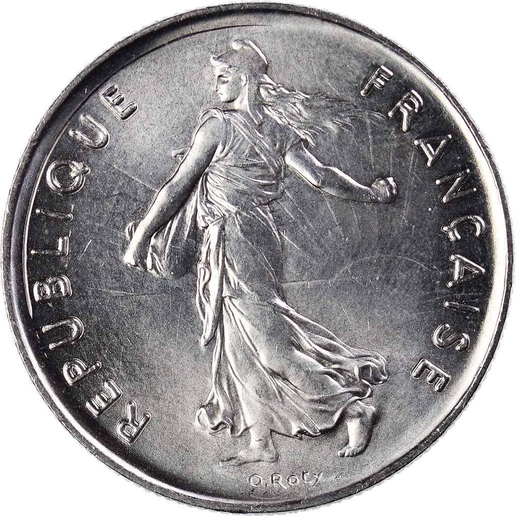 Coin, France, Semeuse, 5 Francs, 1985, Paris, FDC, MS(65-70), Nickel Clad