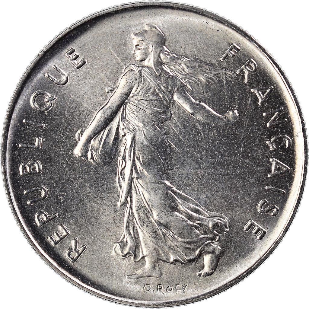 Coin, France, Semeuse, 5 Francs, 1980, Paris, FDC, MS(65-70), Nickel Clad