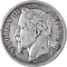 Coin, France, Napoleon III, Napoléon III, Franc, 1866, Paris, Cleaned