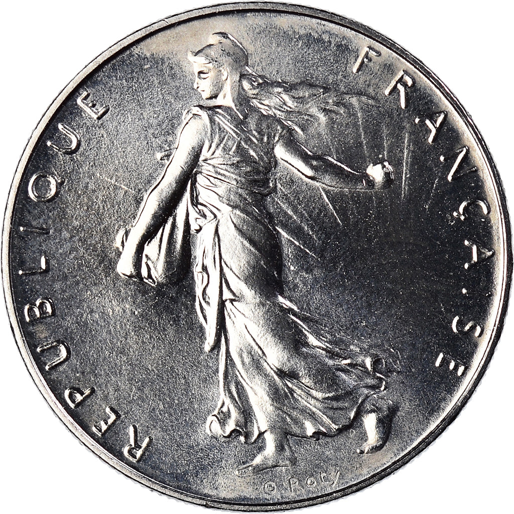 Monnaie, France, Semeuse, Franc, 1997, BU, FDC, Nickel, KM:925.2