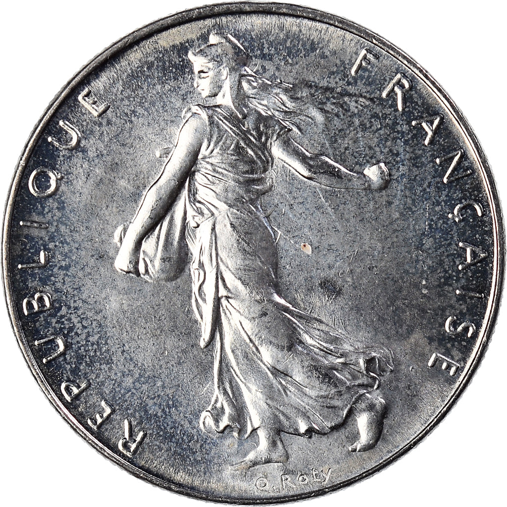 Coin, France, Semeuse, Franc, 1998, Paris, BU, MS(63), Nickel, KM:925.1