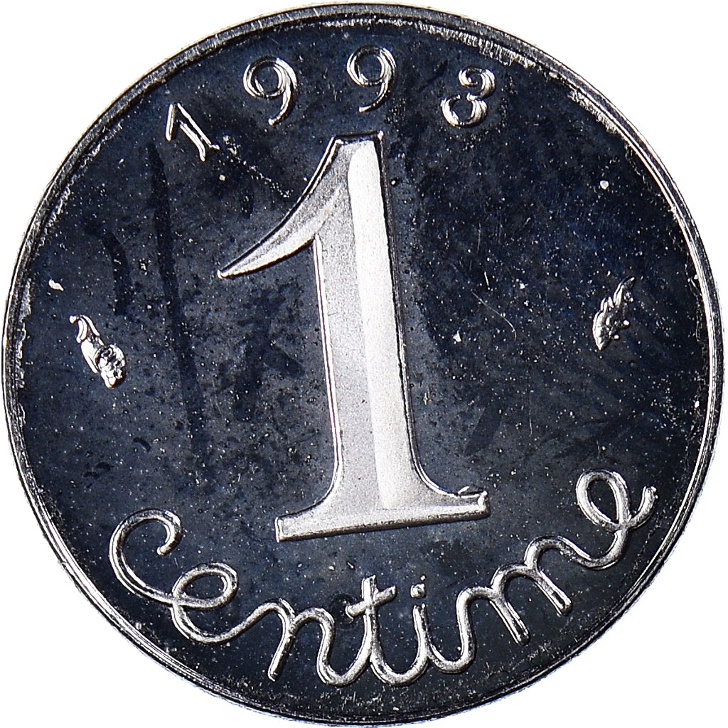 Coin, France, Épi, Centime, 1993, Paris, FDC, MS(65-70), Stainless Steel
