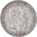 Münze, Italien, Vittorio Emanuele II, 5 Lire, 1876, Rome, SS, Silber, KM:8.4