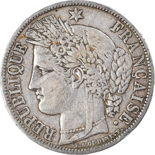 Coin, France, Cérès, 5 Francs, 1851, Paris, EF(40-45), Silver, KM:761.1