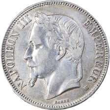 Münze, Frankreich, Napoléon III, 5 Francs, 1869, Strasbourg, SS, Silber