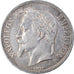 Coin, France, Napoléon III, 5 Francs, 1869, Strasbourg, EF(40-45), Silver