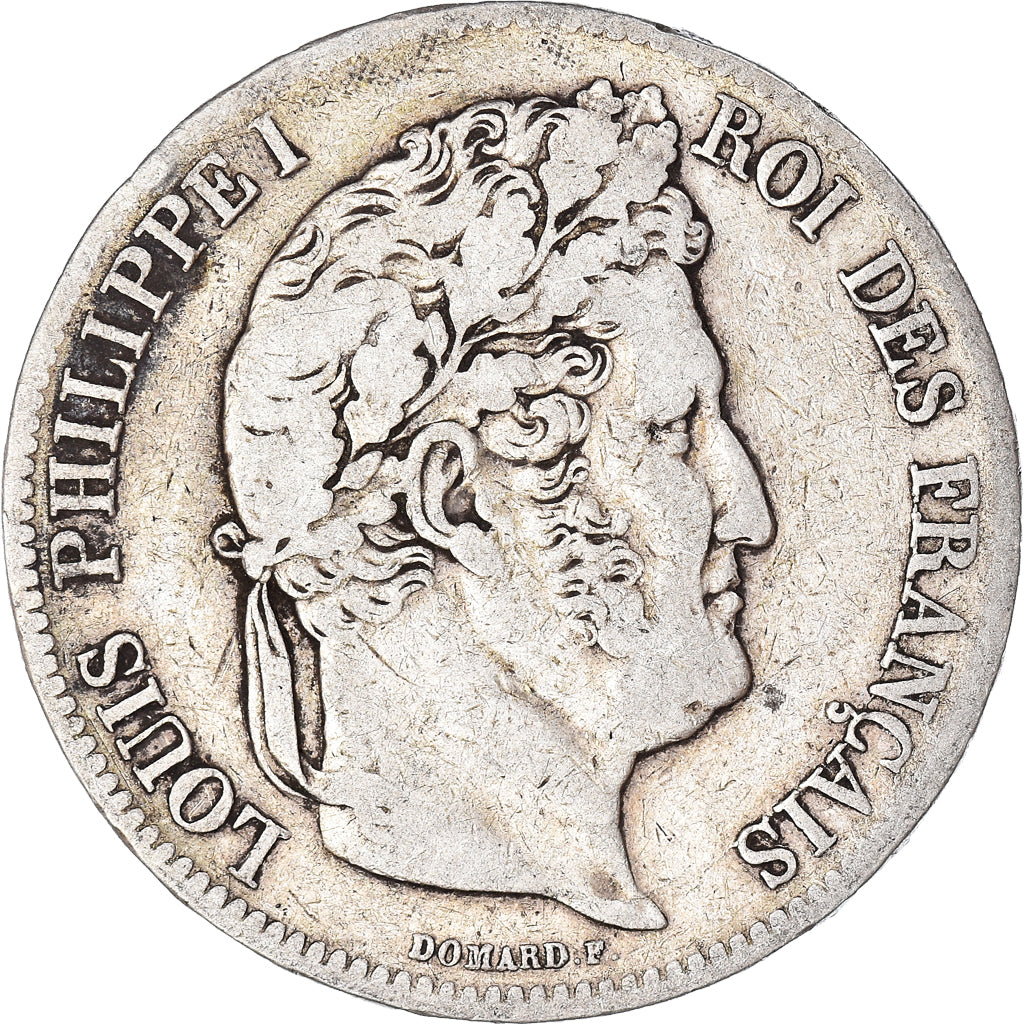 Münze, Frankreich, Louis-Philippe, 5 Francs, 1839, Lille, S, Silber, KM:749.13