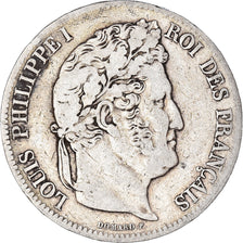 Münze, Frankreich, Louis-Philippe, 5 Francs, 1839, Lille, S, Silber, KM:749.13