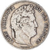 Coin, France, Louis-Philippe, 5 Francs, 1840, Rouen, VF(20-25), Silver, KM:749.2