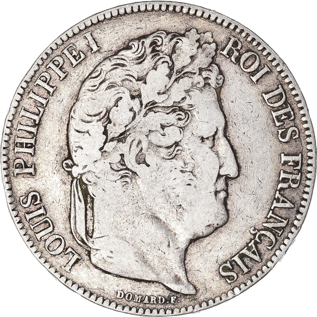 Münze, Frankreich, Louis-Philippe, 5 Francs, 1842, Lille, S, Silber, KM:749.13