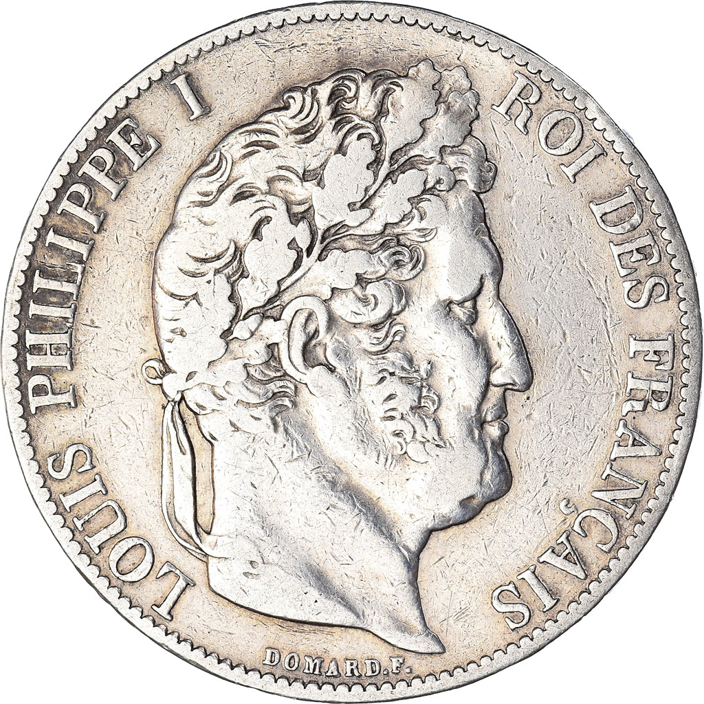 Coin, France, Louis-Philippe, 5 Francs, 1846, Paris, VF(30-35), Silver, KM:749.1