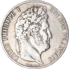 Coin, France, Louis-Philippe, 5 Francs, 1846, Paris, VF(30-35), Silver, KM:749.1