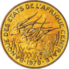 Coin, West African States, 5 Francs, 1978, MS(63), Aluminum-Nickel-Bronze, KM:2a