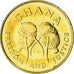 Monnaie, Ghana, 5 Cedis, 1991, SPL, Brass plated steel, KM:33