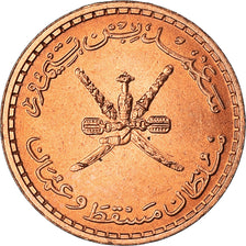 Coin, MUSCAT & OMAN, Sa'id bin Taimur, 2 Baisa, Baiza, 1970, MS(63), Bronze