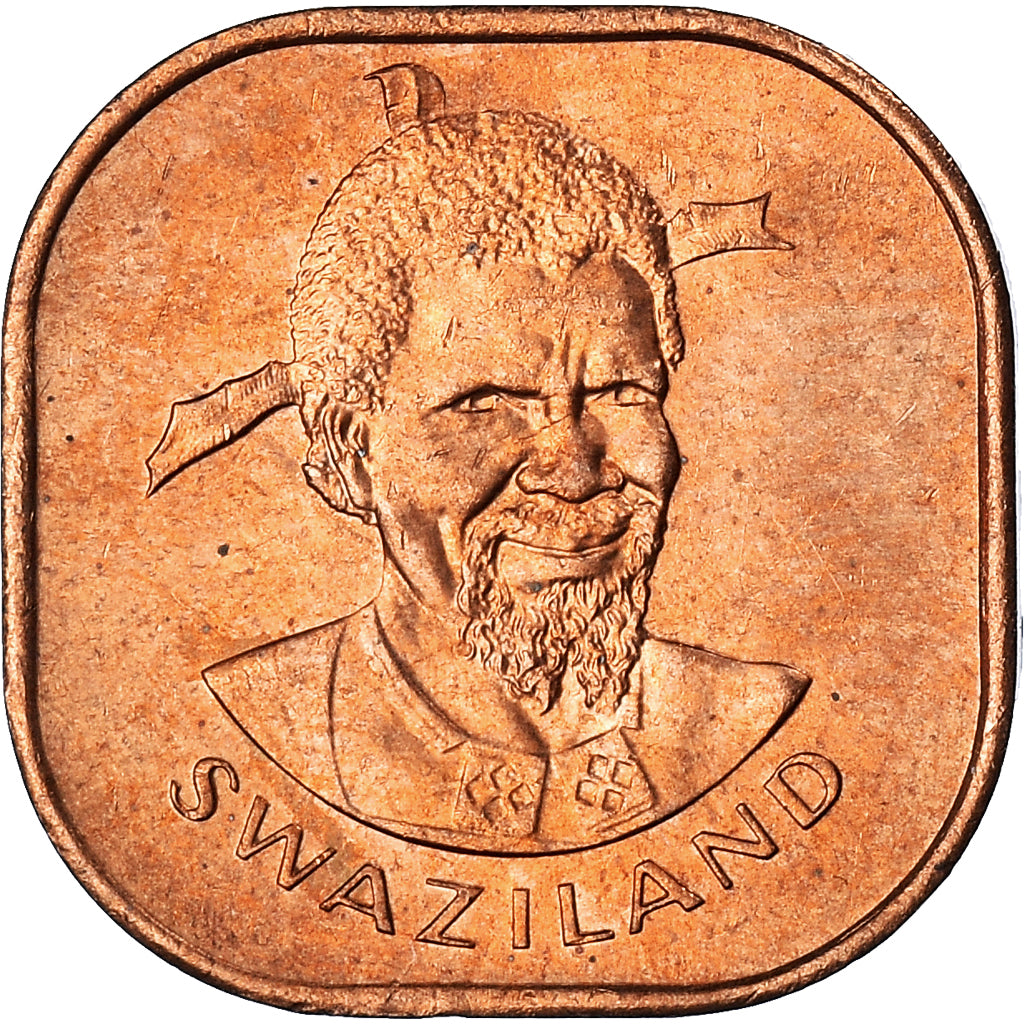 Monnaie, Eswatini, Sobhuza II, 2 Cents, 1982, British Royal Mint, SUP, Bronze