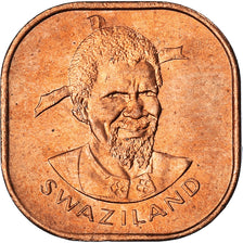 Monnaie, Eswatini, Sobhuza II, 2 Cents, 1982, British Royal Mint, SUP, Bronze