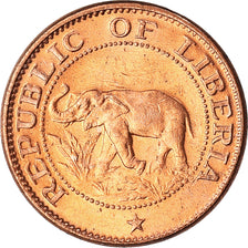 Moneta, Liberia, Cent, 1972, MS(63), Brązowy, KM:13
