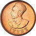 Coin, Ethiopia, Haile Selassie I, Cent, Ande Santeem, 1936, MS(63), Copper